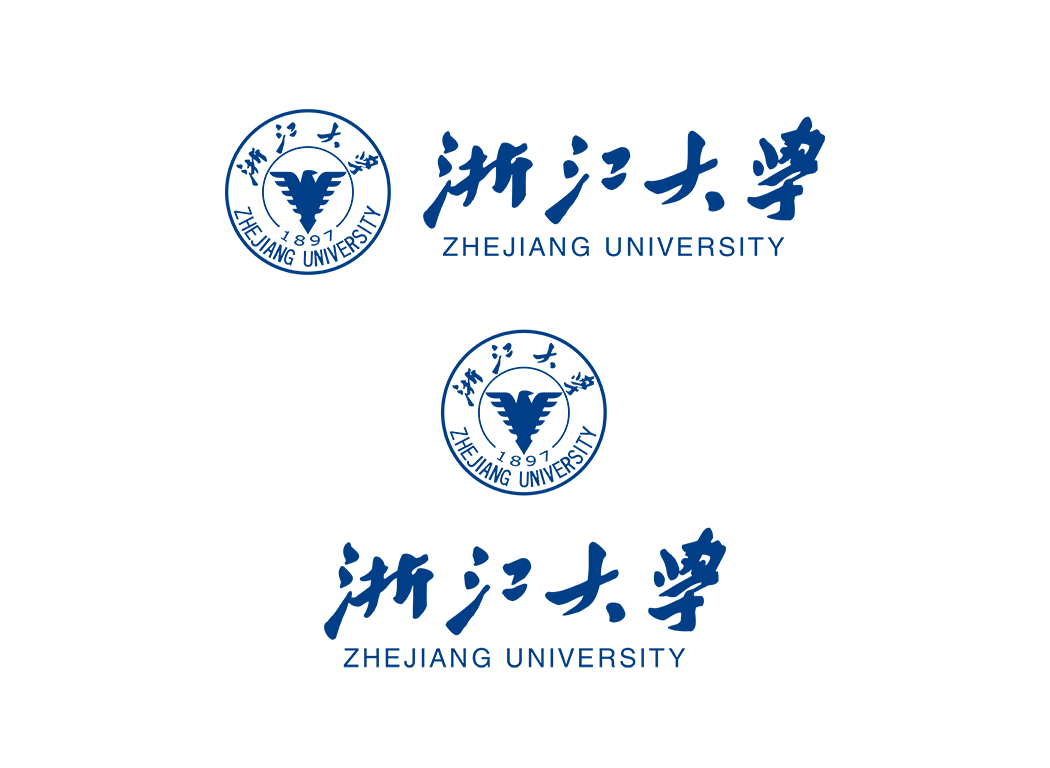 大学校徽系列:浙江大学标志矢量图