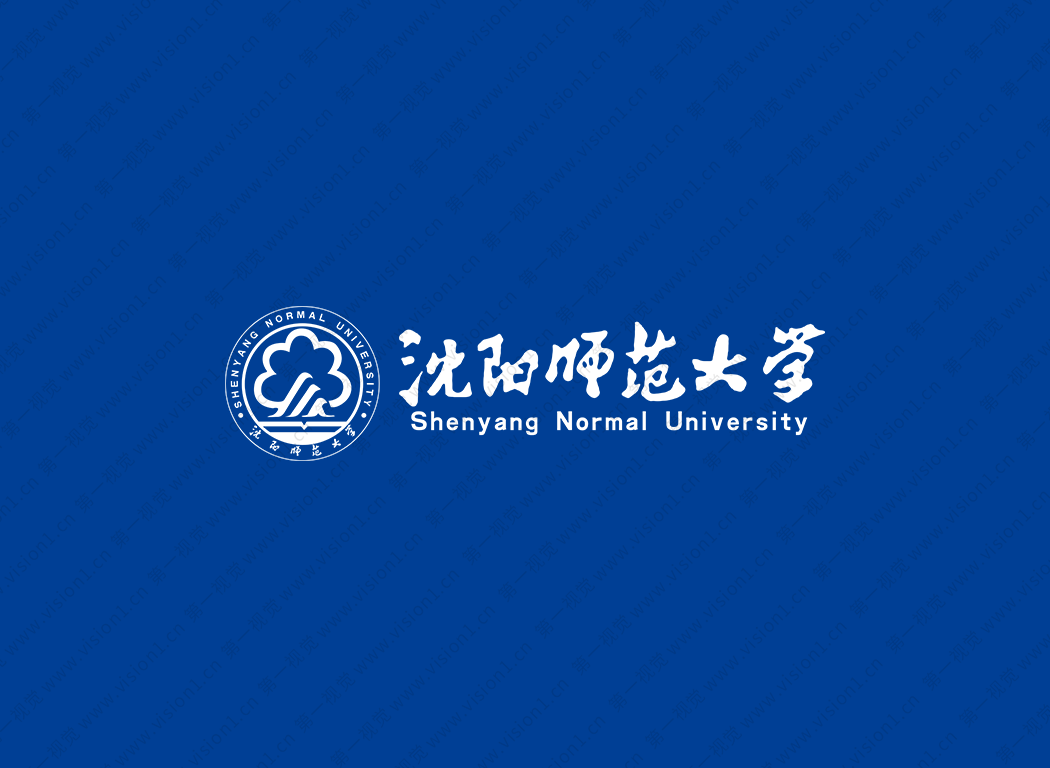 沈阳师范大学校徽标志矢量图