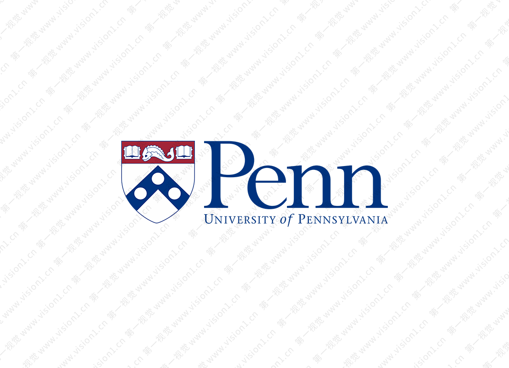 宾夕法尼亚大学（University of Pennsylvania）校徽logo矢量图