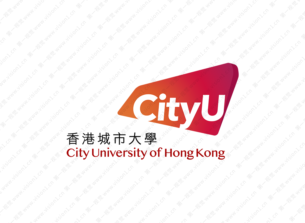 大学校徽系列：香港城市大学标志矢量图