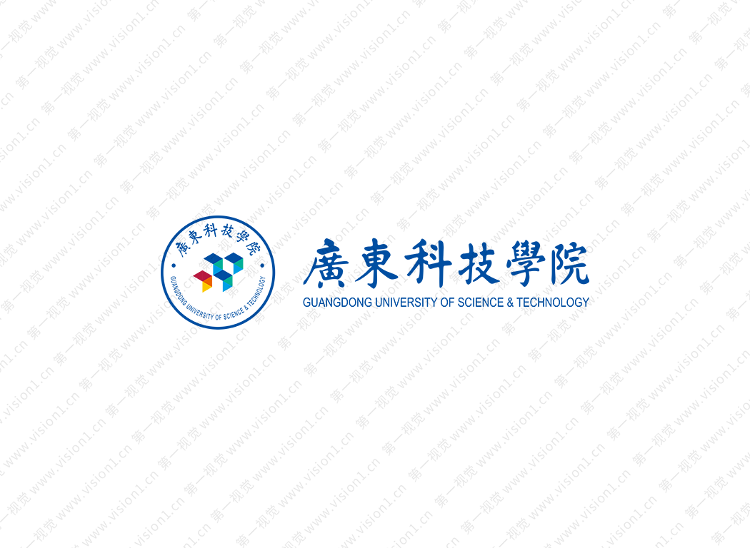 广东科技学院logo标志矢量图