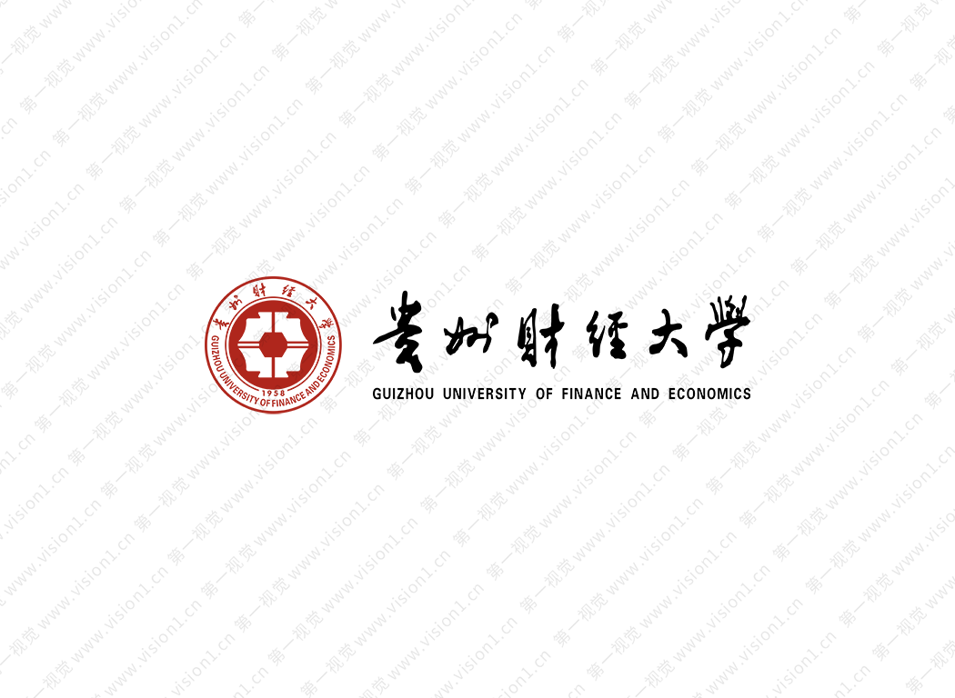 贵州财经大学logo标志矢量图