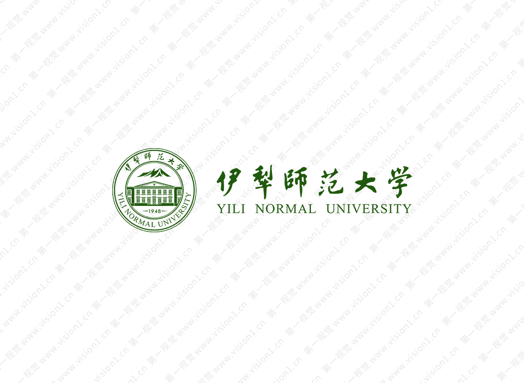伊犁师范大学logo标志矢量图
