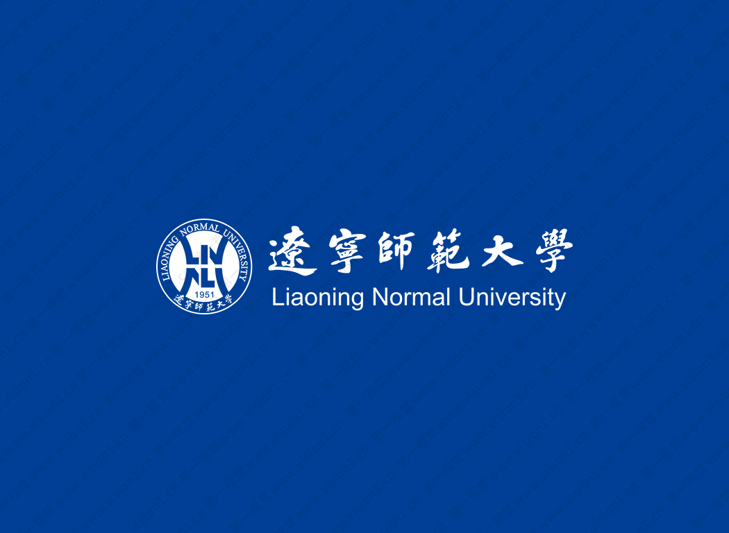 辽宁师范大学校徽标志矢量图