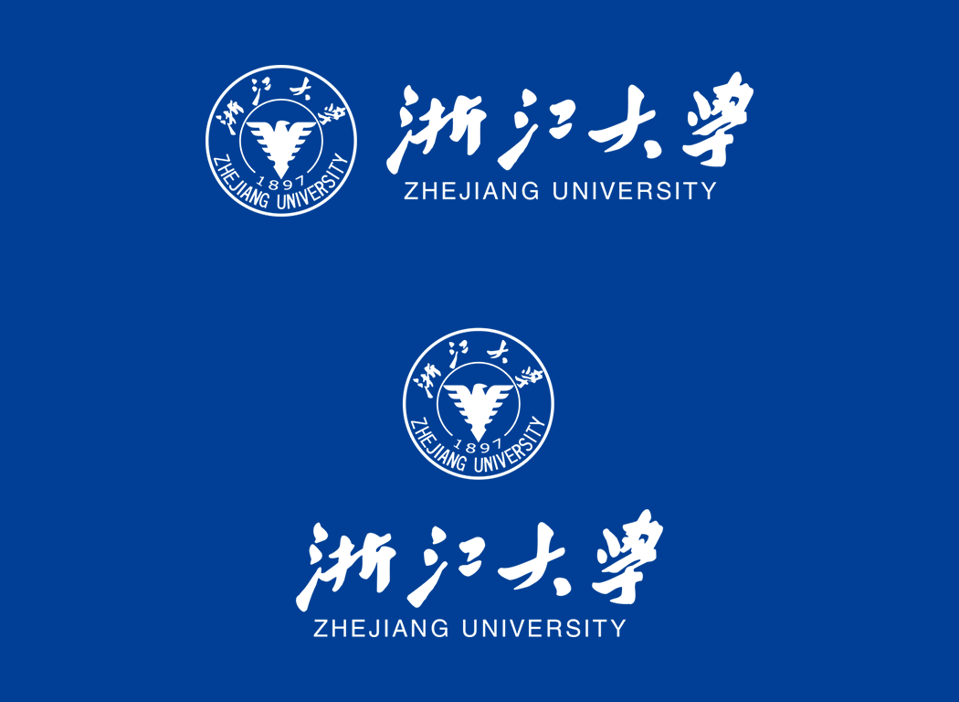 大学校徽系列:浙江大学标志矢量图