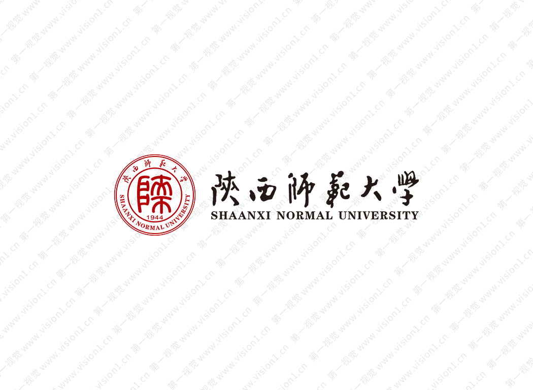 大学校徽系列:陕西师范大学标志矢量图