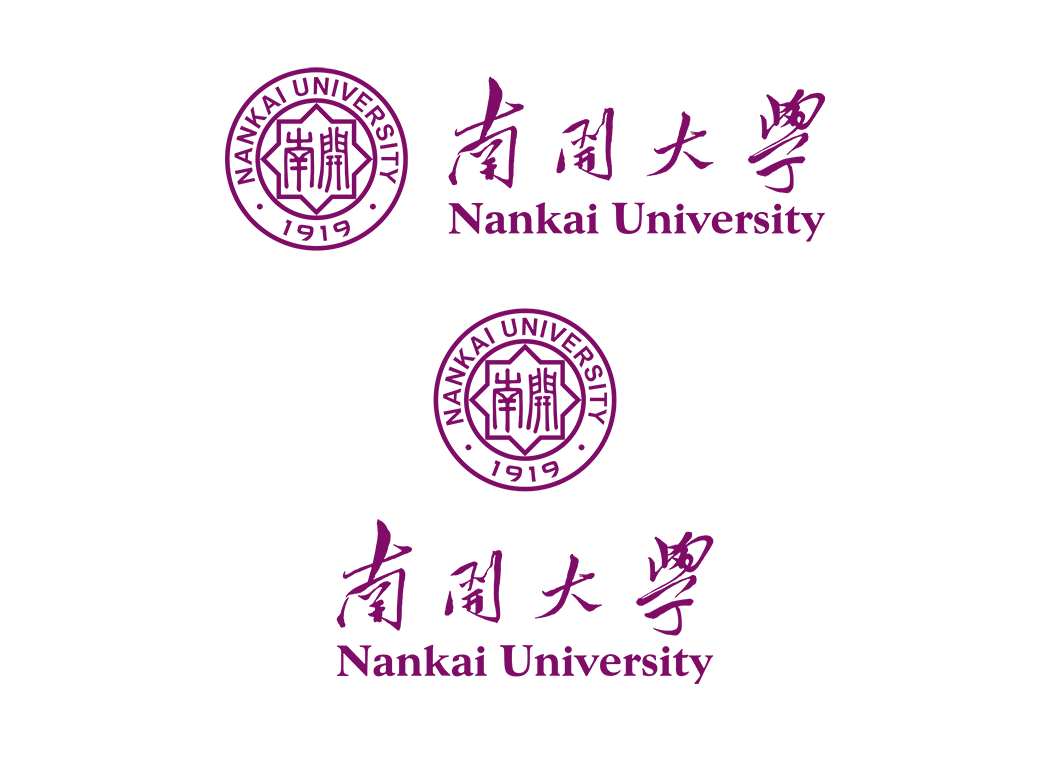 大学校徽系列:南开大学标志矢量图
