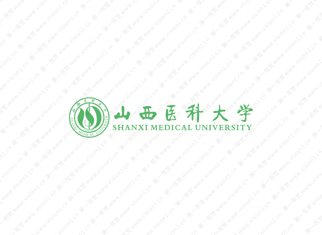 山西医科大学校徽标志矢量图