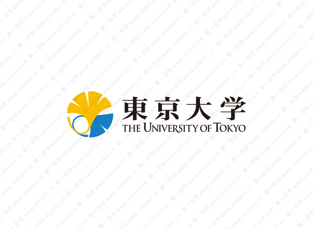 大学校徽系列:东京大学标志矢量图