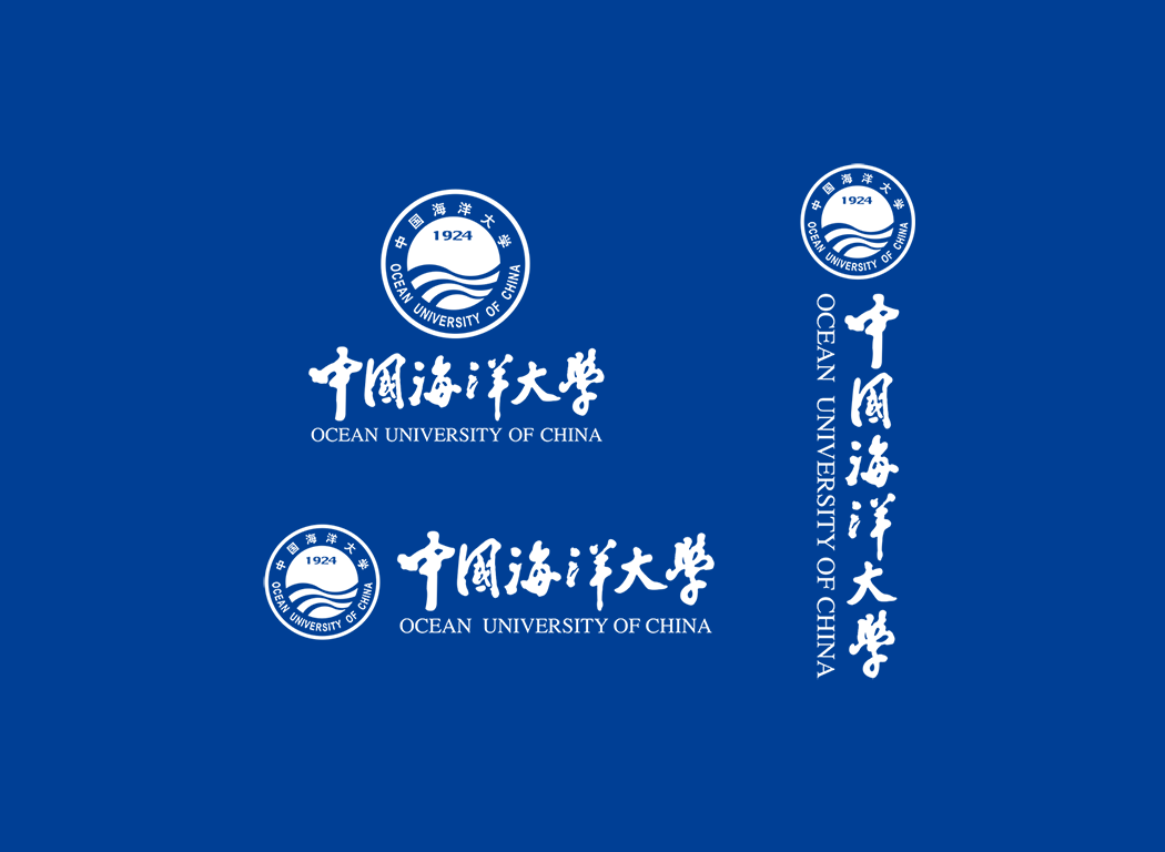 大学校徽系列:中国海洋大学标志矢量图