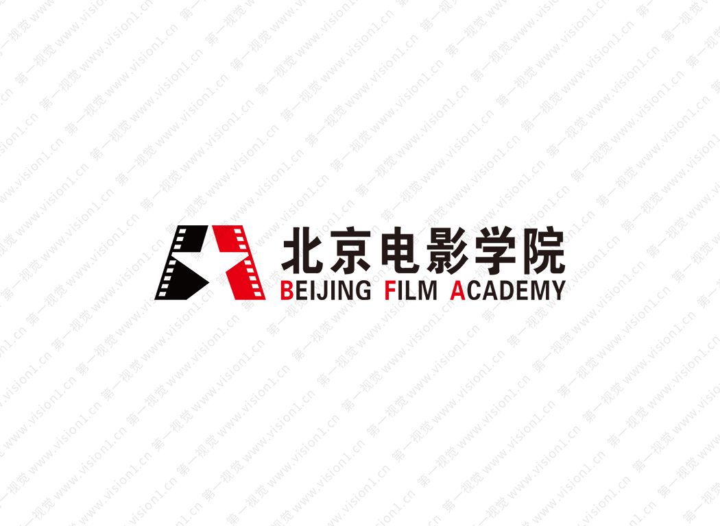 北京电影学院校徽标志矢量图