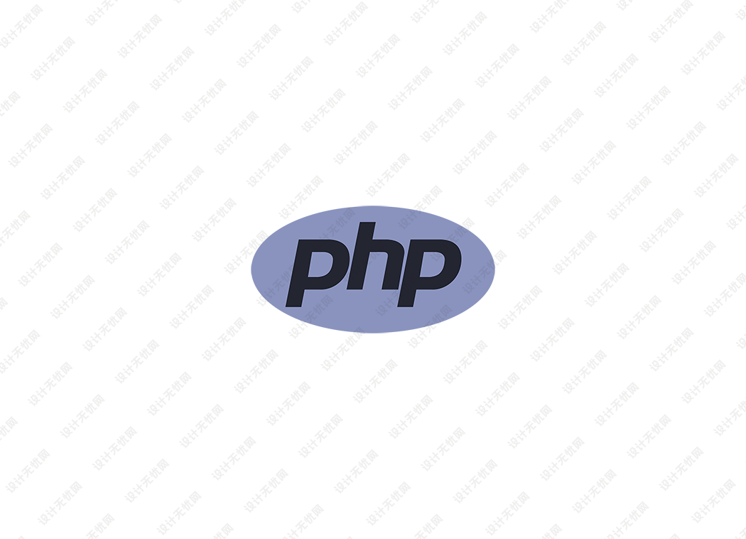 PHP语言logo标志矢量图