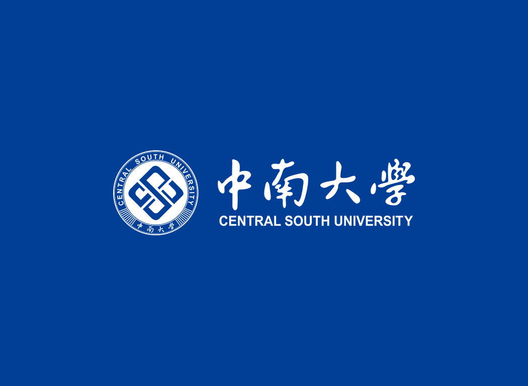 大学校徽系列:中南大学标志矢量图