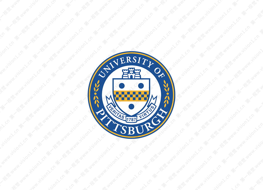 美国匹兹堡大学校徽logo矢量图