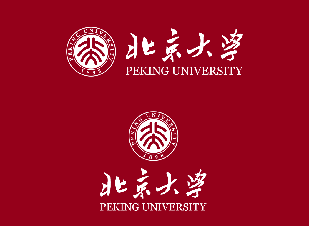 大学校徽系列:北京大学标志矢量图