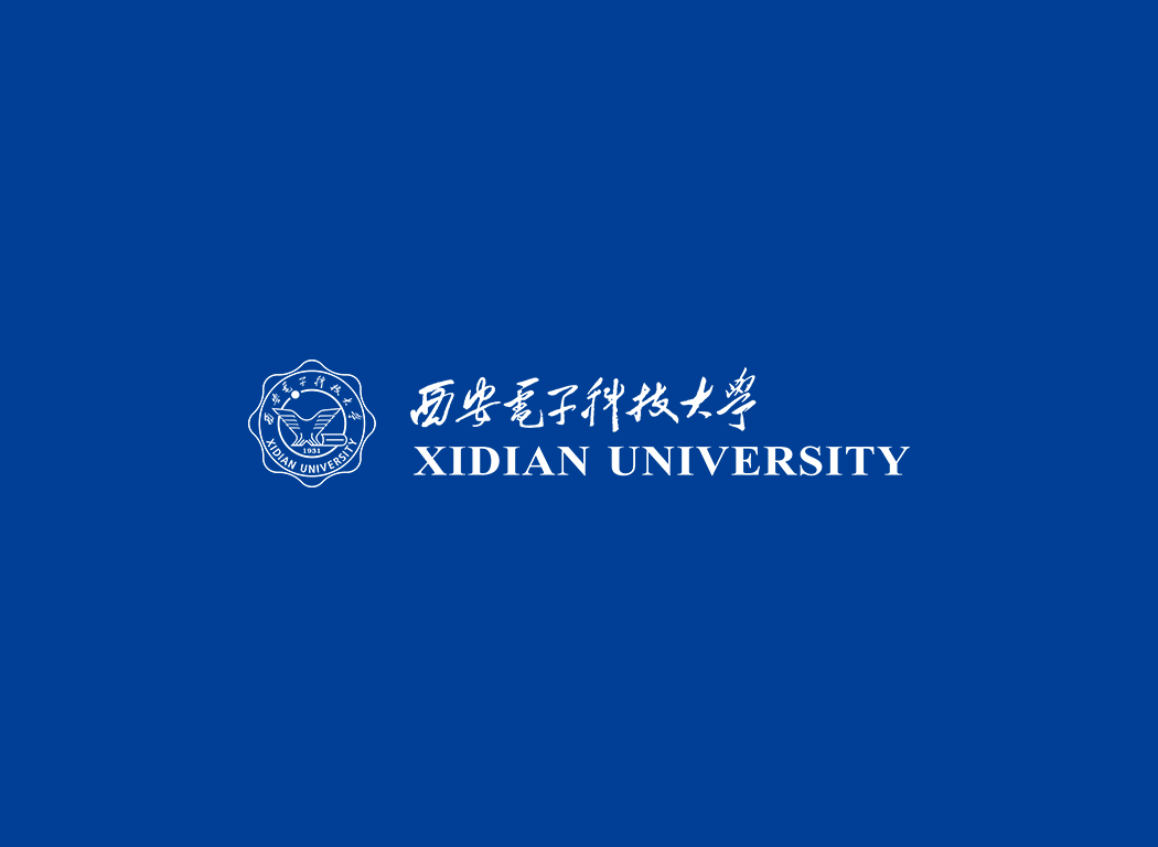 大学校徽系列：西安电子科技大学标志矢量图