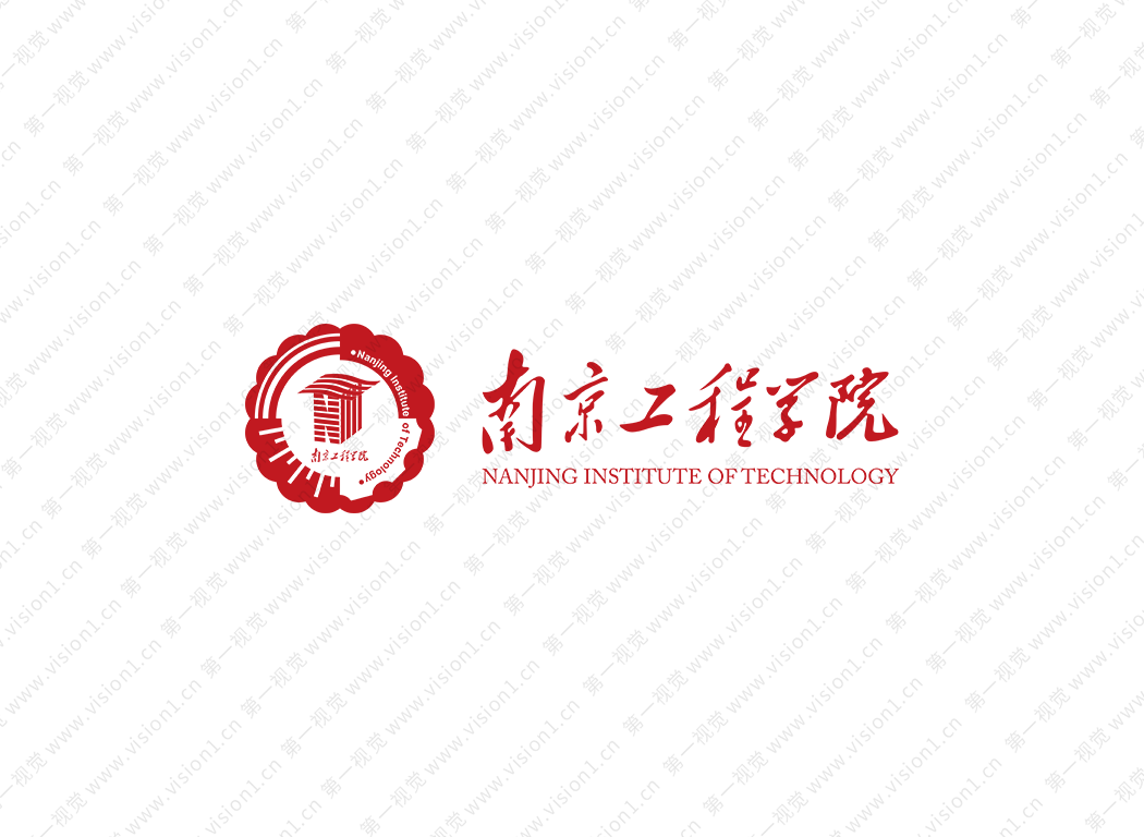 南京工程学院校徽标志矢量图