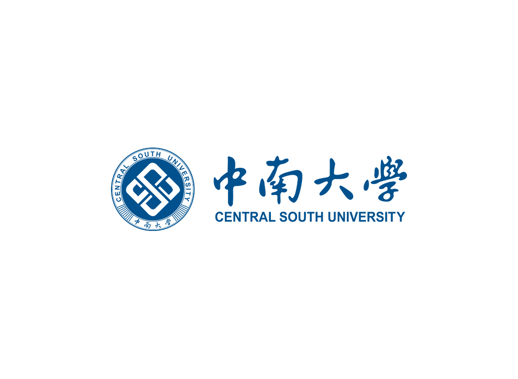 大学校徽系列:中南大学标志矢量图