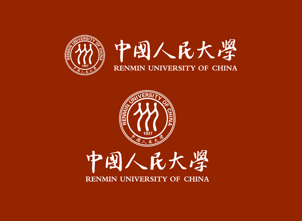 大学校徽系列: 中国人民大学标志矢量图