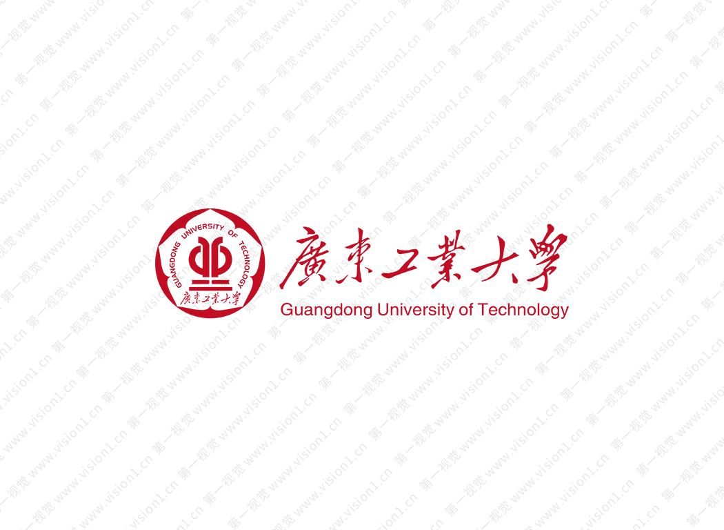大学校徽系列：广东工业大学标志矢量图