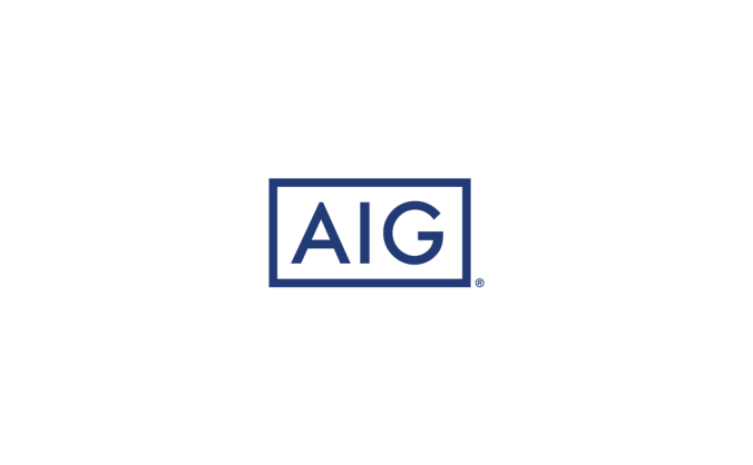 美国国际集团(AIG)标志矢量图