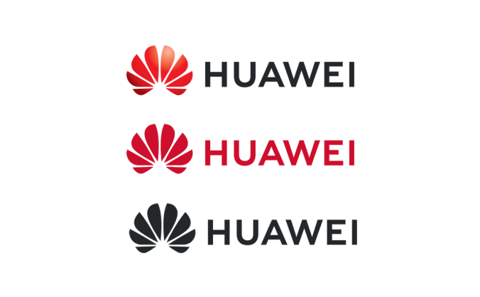 华为logo标志矢量图