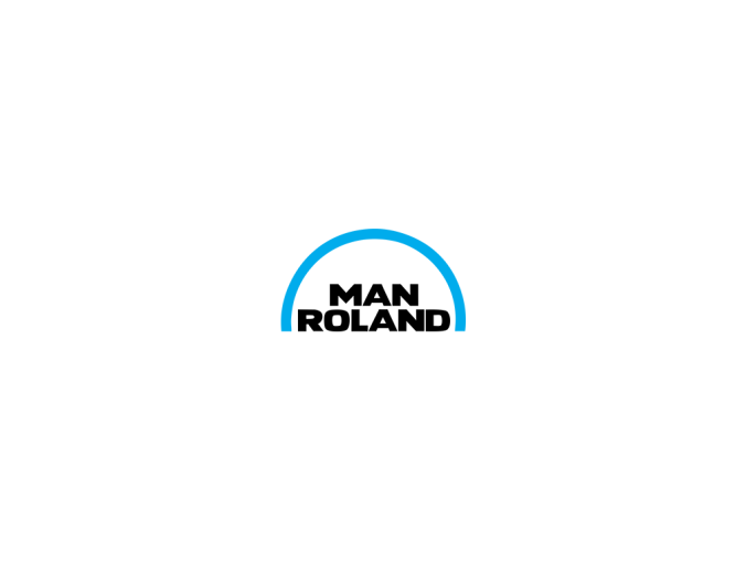 印刷机品牌:MAN Roland曼罗兰标志矢量图