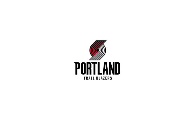 NBA:波特兰开拓者队logo标志矢量图