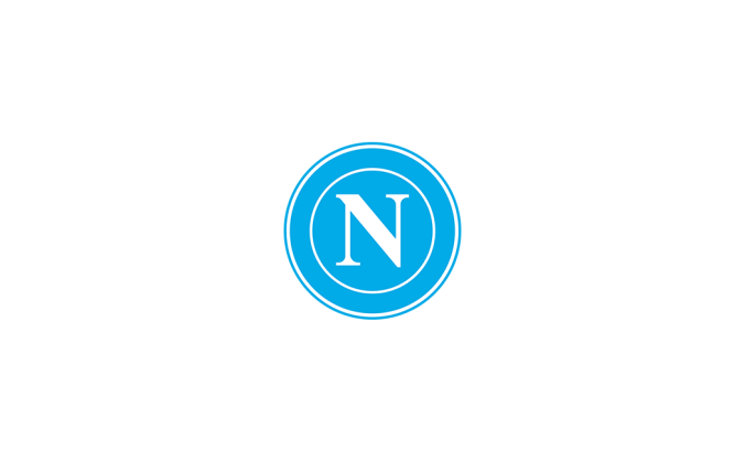 那不勒斯足球俱乐部队徽logo标志矢量图
