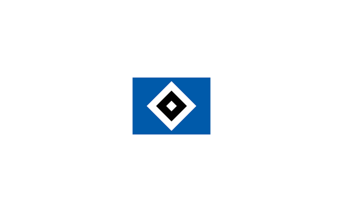 汉堡足球俱乐部队徽logo标志矢量图