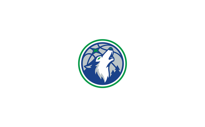 NBA:明尼苏达森林狼队logo标志矢量图