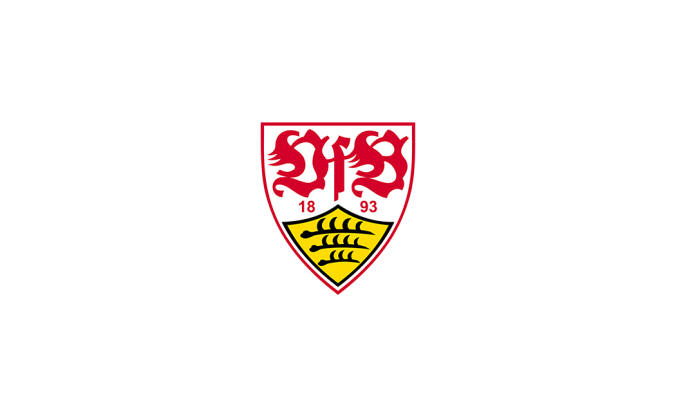 斯图加特足球俱乐部队徽logo标志矢量图