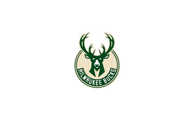 NBA:密尔沃基雄鹿队logo标志矢量图