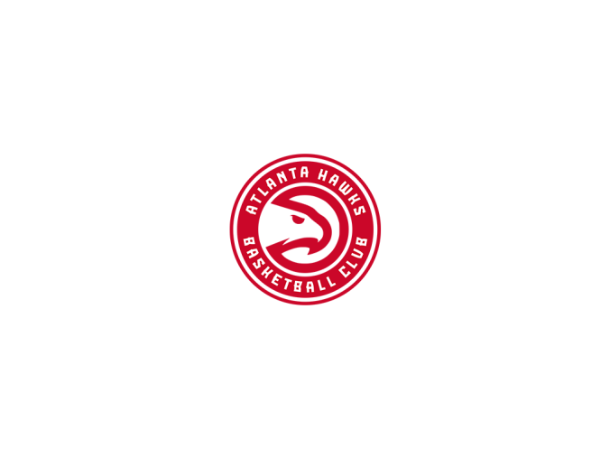 NBA:亚特兰大老鹰队logo标志矢量图
