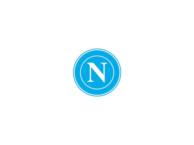 那不勒斯足球俱乐部队徽logo标志矢量图