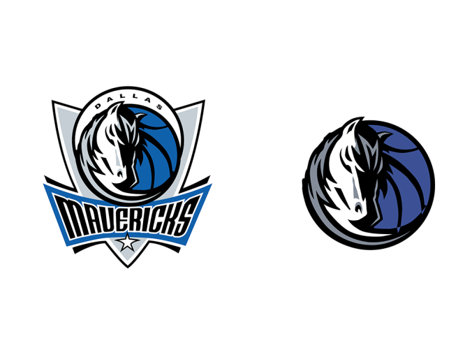 NBA:达拉斯独行侠队logo标志矢量图