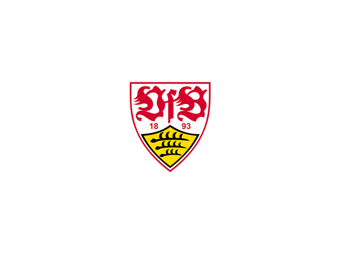 斯图加特足球俱乐部队徽logo标志矢量图