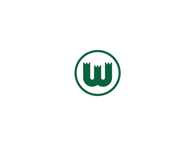 沃尔夫斯堡足球俱乐部队徽logo标志矢量图