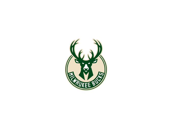 NBA:密尔沃基雄鹿队logo标志矢量图