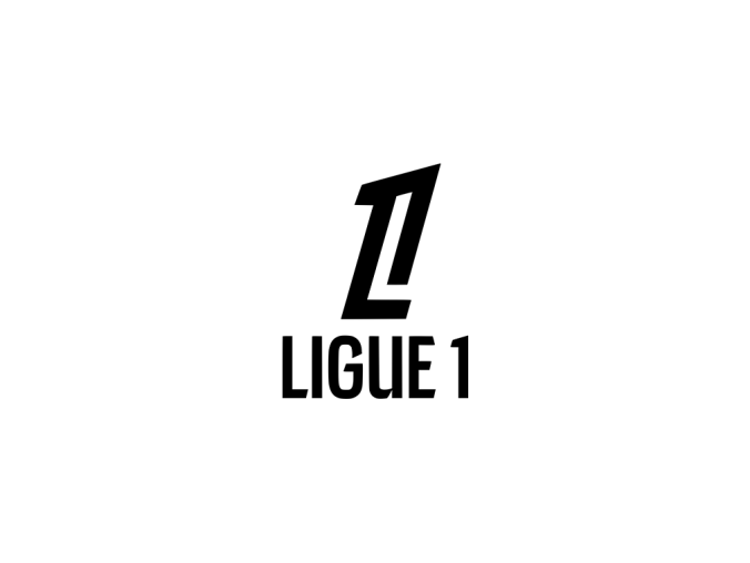 法国足球甲级联赛logo标志矢量图