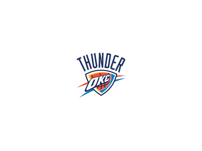 NBA:俄克拉荷马雷霆队logo标志矢量图