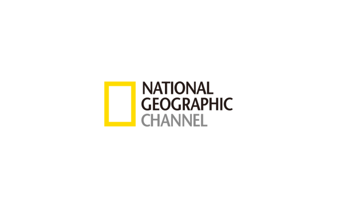 美国国家地理频道logo标志矢量图