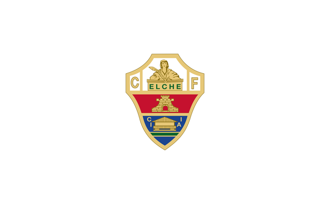 埃尔切足球俱乐部队徽logo标志矢量图