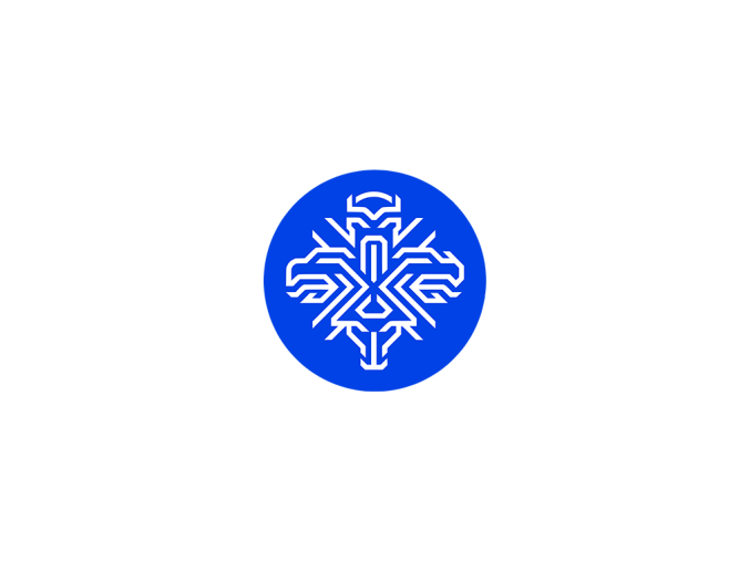 冰岛国家足球队队徽标志矢量图