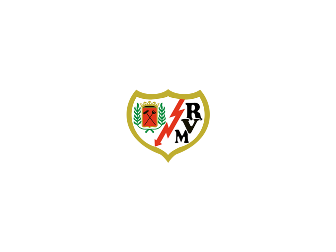 马德里巴列卡诺闪电足球俱乐部队徽logo标志矢量图