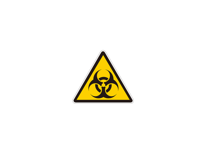 生物危害标志logo矢量图