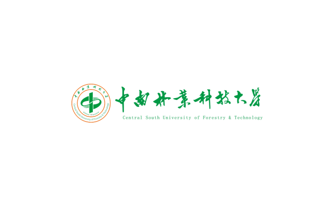 中南林业科技大学校徽标志矢量图