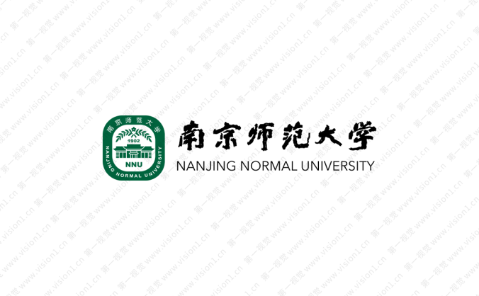 大学校徽系列：南京师范大学标志矢量图