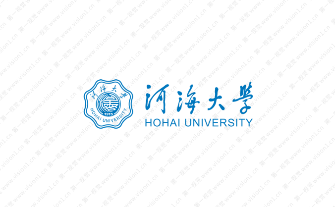 大学校徽系列:河海大学标志矢量图