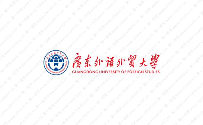 大学校徽系列:广东外语外贸大学标志矢量图
